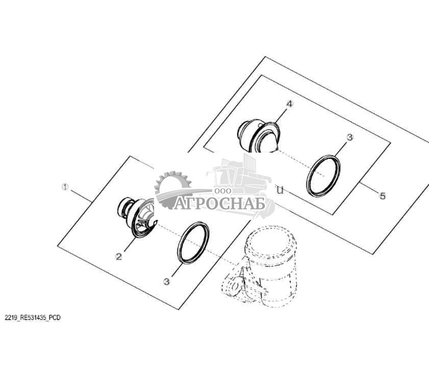 2219 Термостат двигателя 